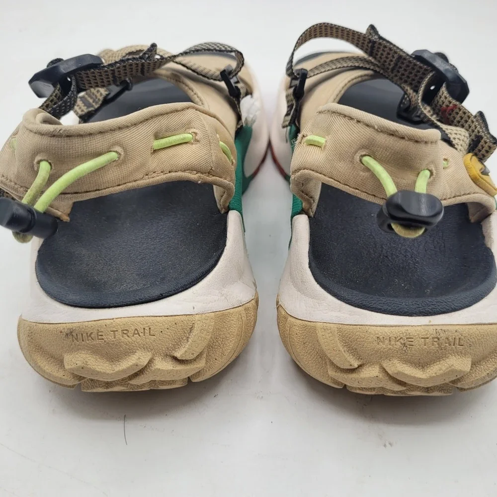 Men's Nike‎ Oneonta Trail Black Cobblestone Sandals DJ6604-200 Outdoor Hiking 8